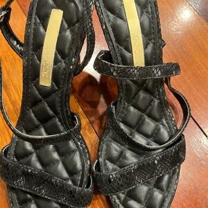 Black Strappy Sandals